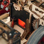 RT-LKA01-Steam Engine Mechanical 3D Wooden Puzzle