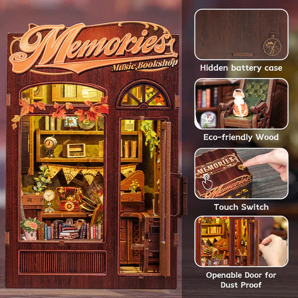 Cutebee- Memories Music Bookshop- Medium Level