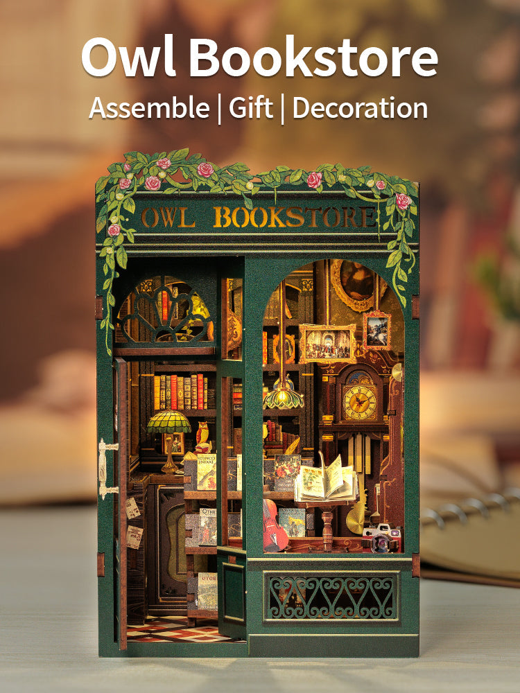 Cutebee- Owl Bookstore- Medium Level