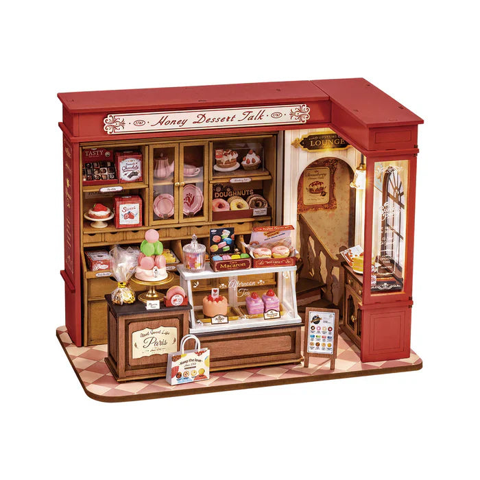 Rolife - DG168 Honey Dessert Talk - DIY Dollhouse Kit - Medium Level