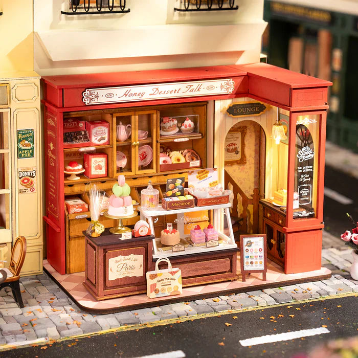 Rolife - DG168 Honey Dessert Talk - DIY Dollhouse Kit - Medium Level