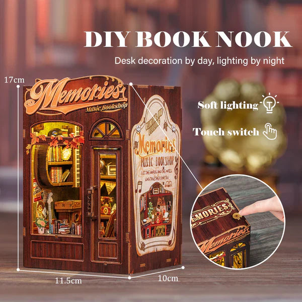 Cutebee- Memories Music Bookshop- Medium Level