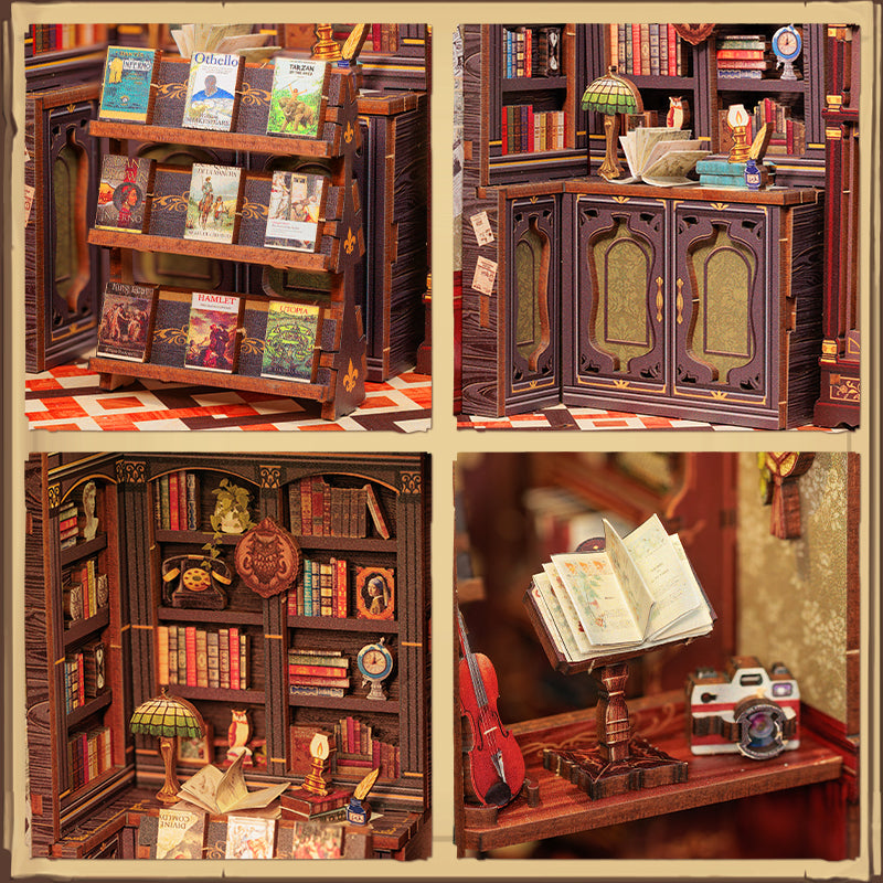 Cutebee- Owl Bookstore- Medium Level