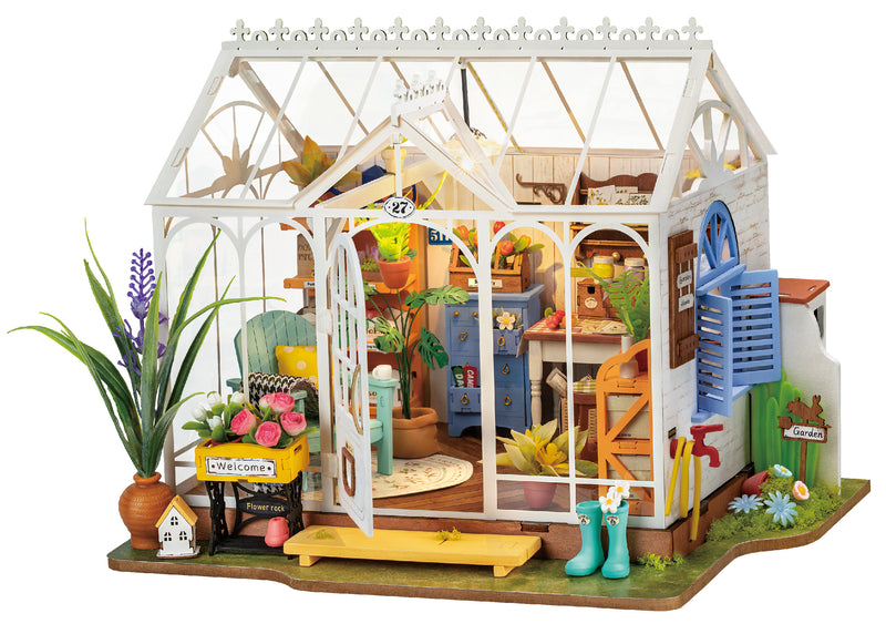 Rolife - DG163 Dreamy Garden House - DIY Dollhouse Kit - Medium Level