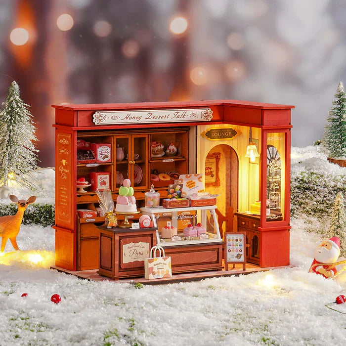 Rolife - DG168 Honey Dessert Talk - DIY Dollhouse Kit - Medium Level