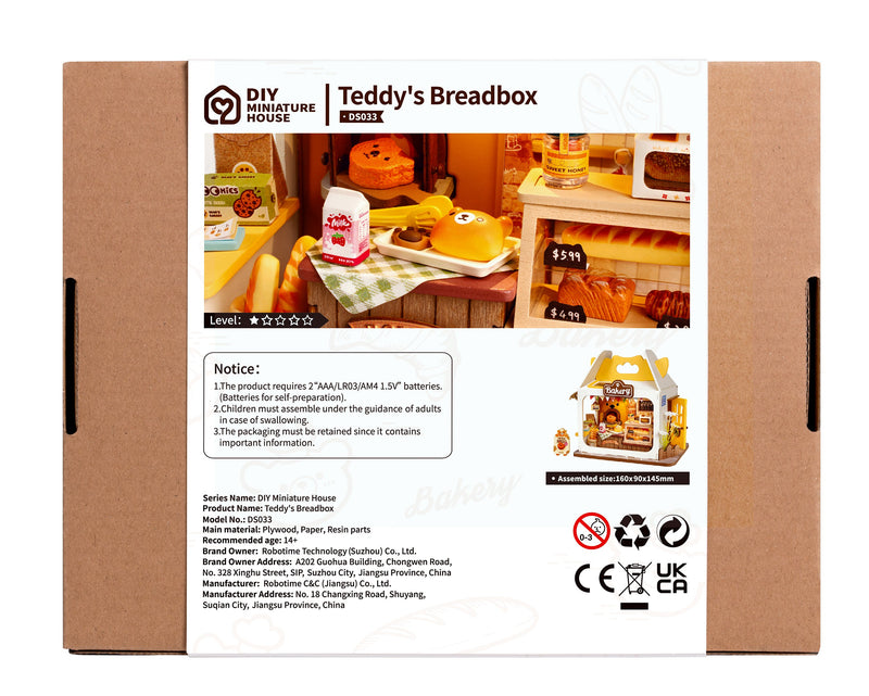 RT- Food Box Shop - DIY Miniature House Kit - Simple Level