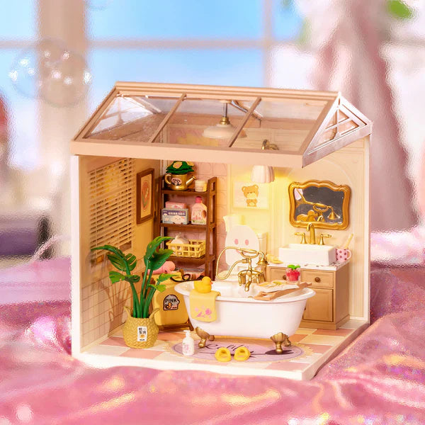 Rolife -  Pop Bubble Bathroom - DIY Plastic Miniature House - Easy Level