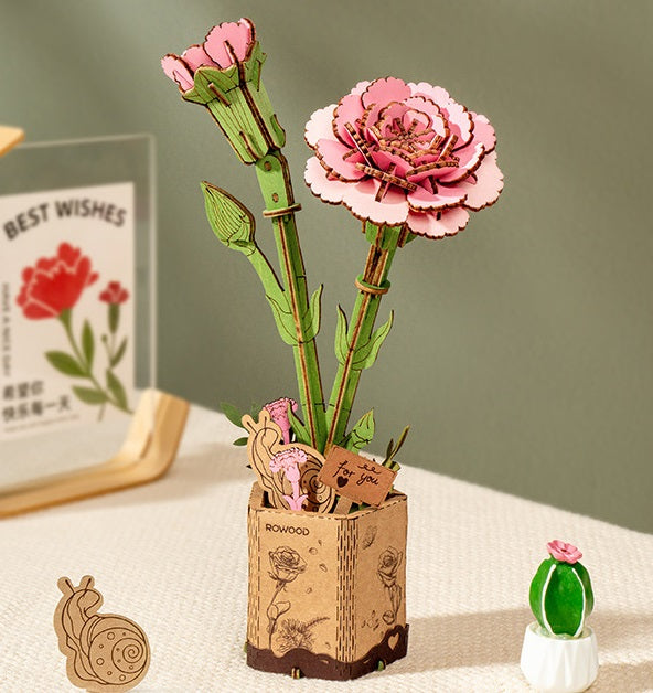 Rowood Flowers - Wooden Bloom Craft