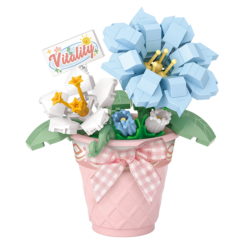 LOZ - Micro Blocks Flower Series- Easy Level