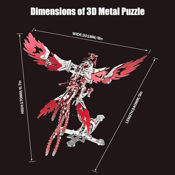 Gonmoso - Phoenix -3D Metal Mechanical Model