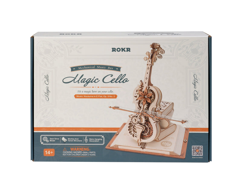 RT-AMK63 - Magic Cello Mechanical Music Box