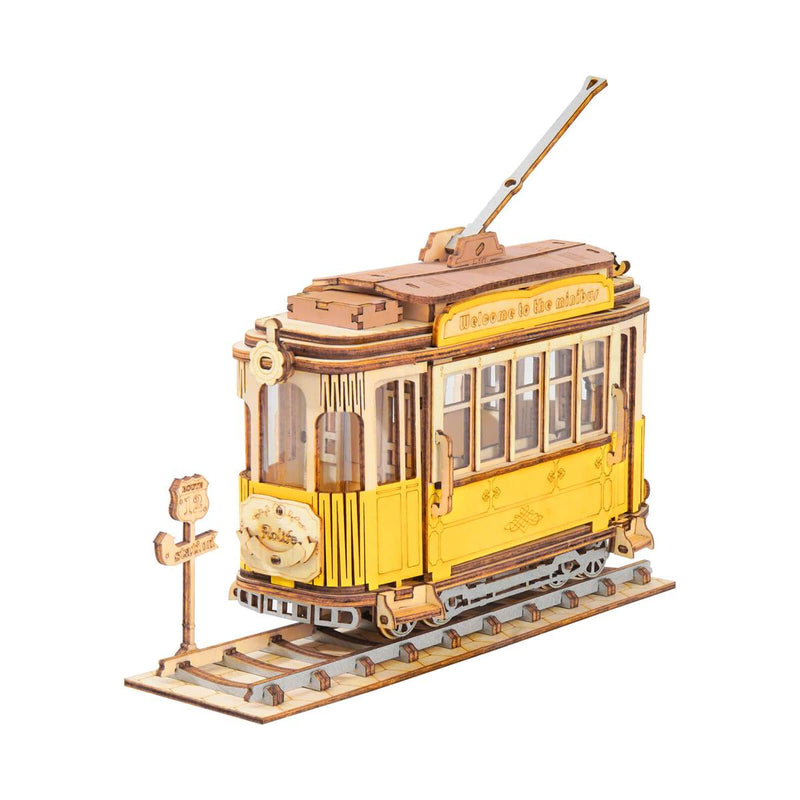 RT-TG505 Retro Tramcar 3D Wooden Puzzle